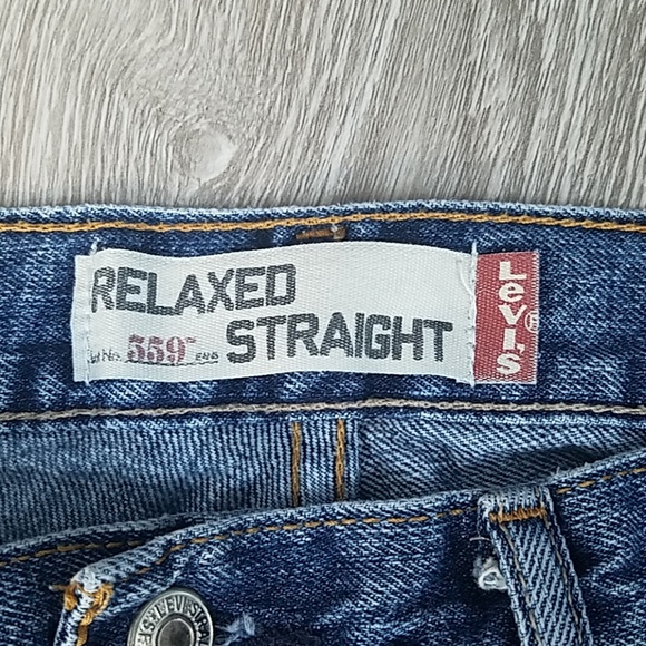 🎉HP🎉Levi's Relaxed Straight Denim jeans 30x30 - Picture 3 of 4